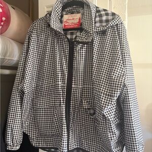 THE GREAT. x Eddie Bauer Gingham Rain Jacket